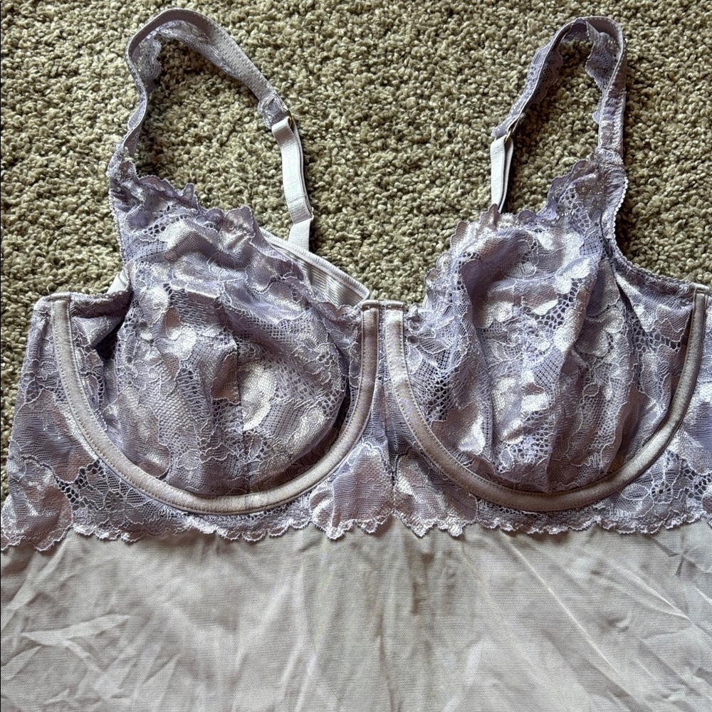 Purple Lace Lingerie - Picture 2 of 7